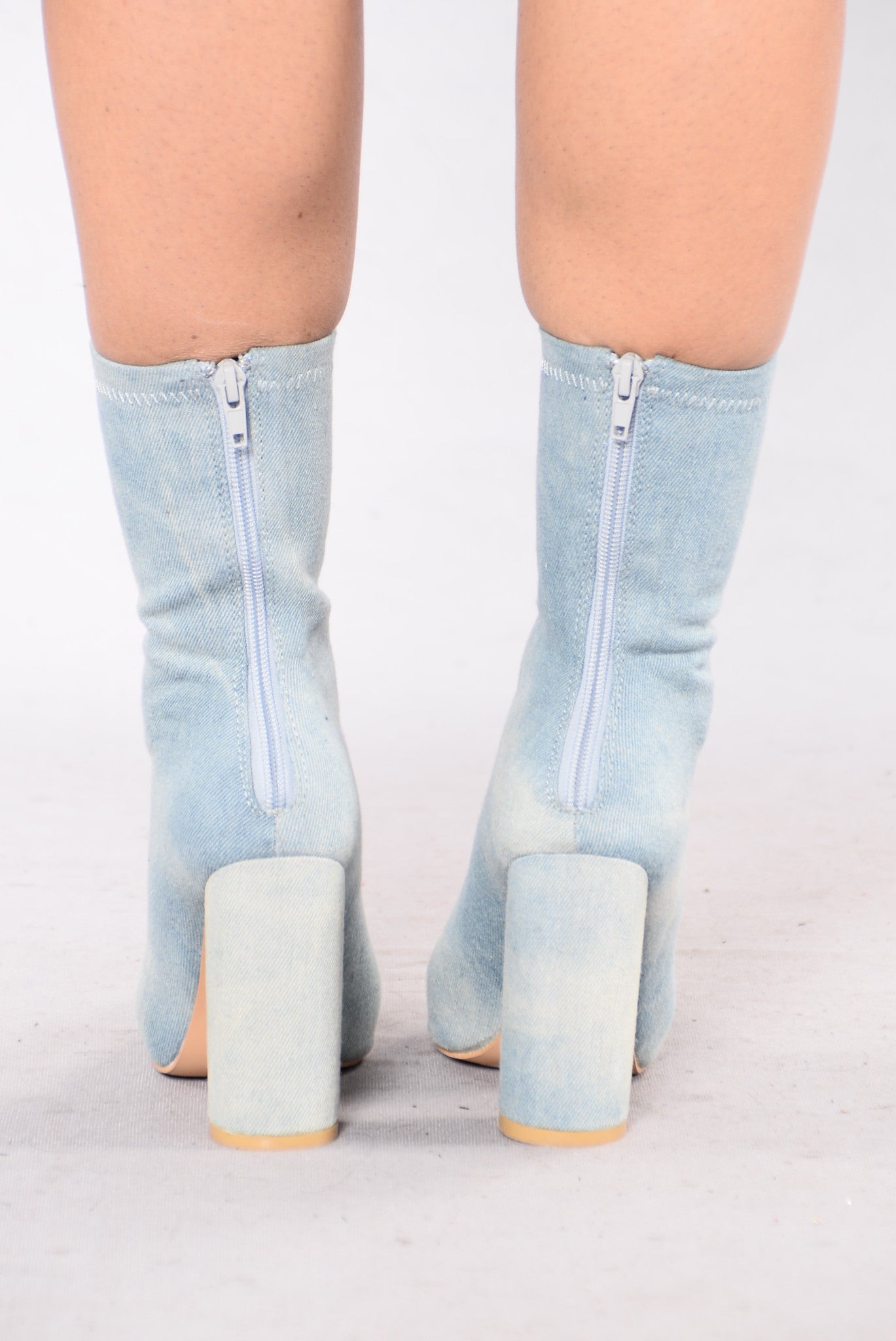 fashion nova denim boots