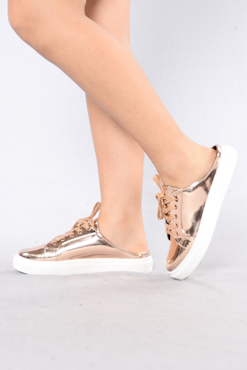 Just Like You Sneaker - Rose Gold | Fashion Nova, Shoes | Fashion Nova