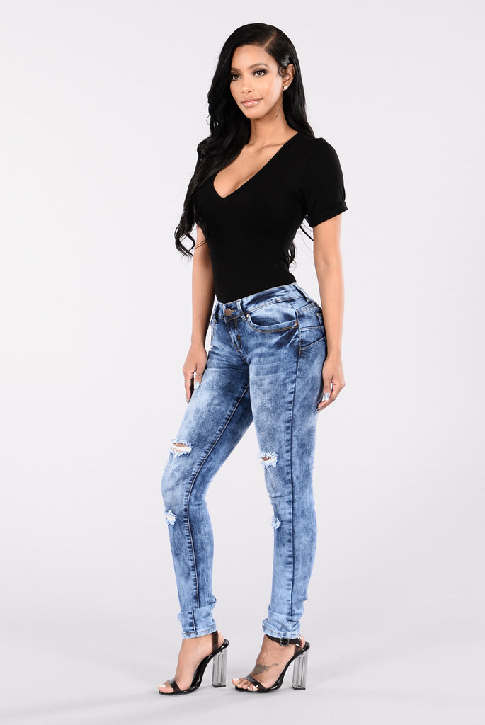 Be There Soon Jeans - Dark Blue