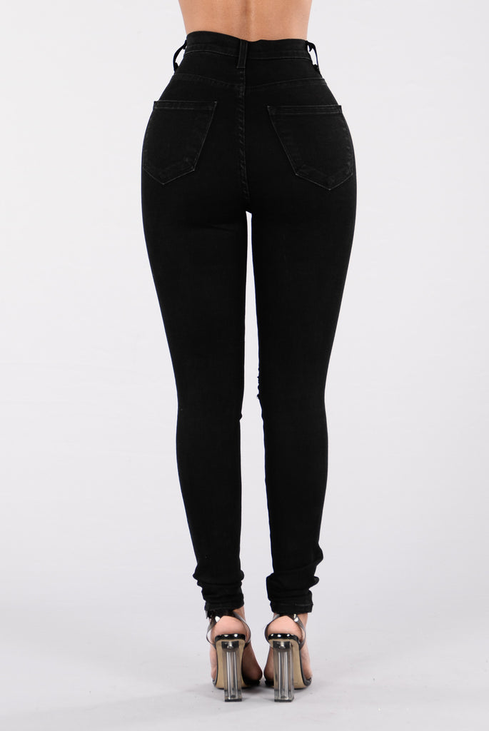 Don't Be Catty Jeans - Black