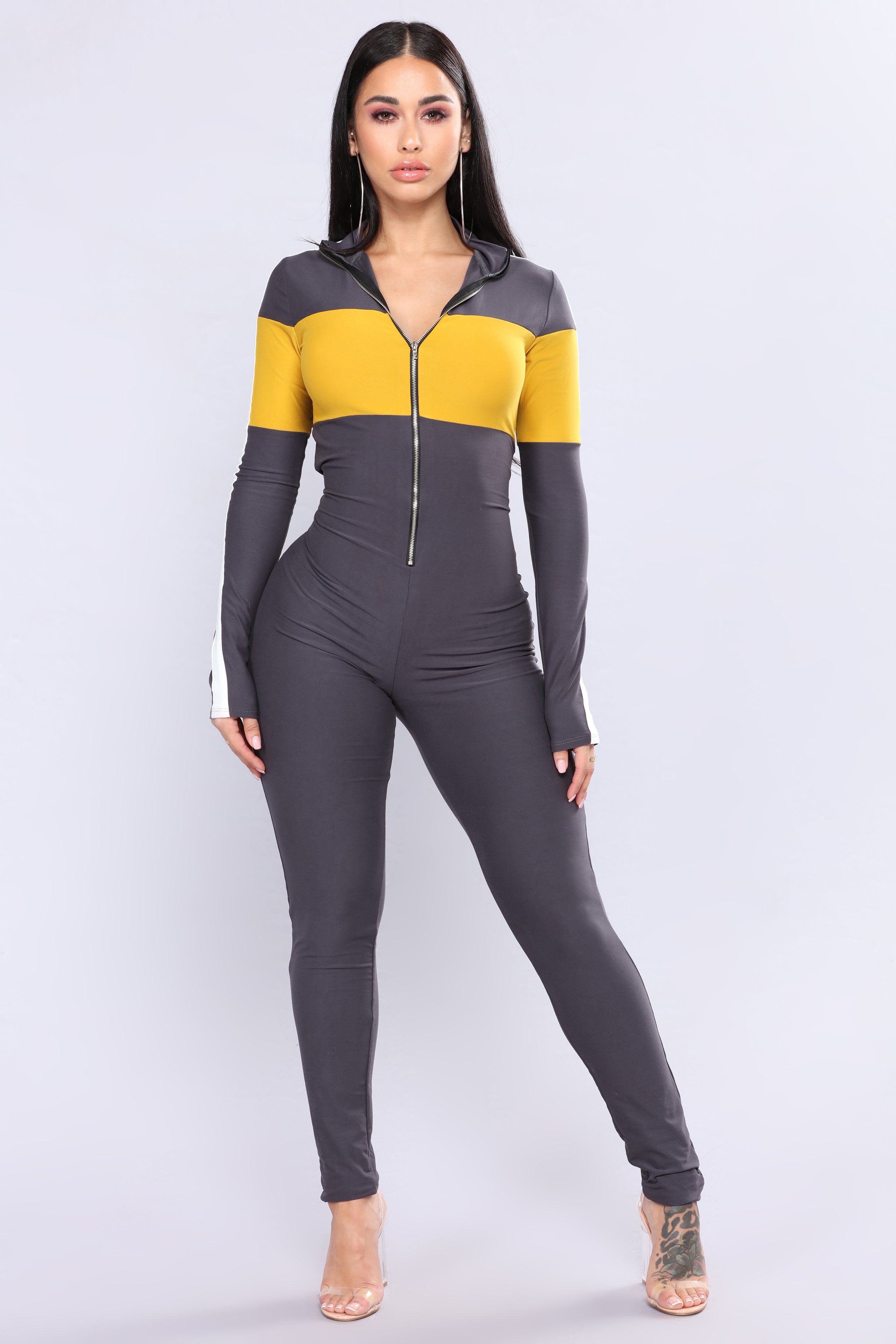 fashion nova spandex jumpsuit