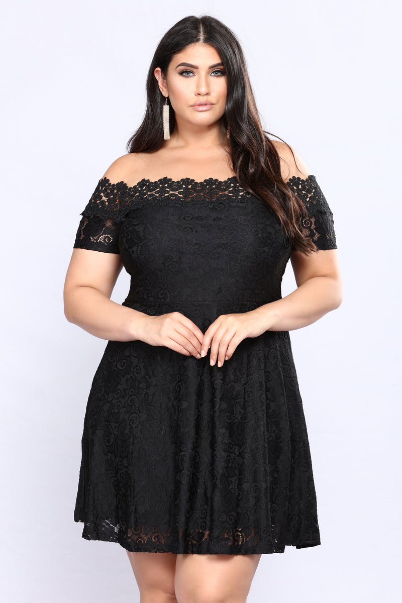 Lovey Dovey Lace Dress - Black | Fashion Nova, Dresses | Fashion Nova