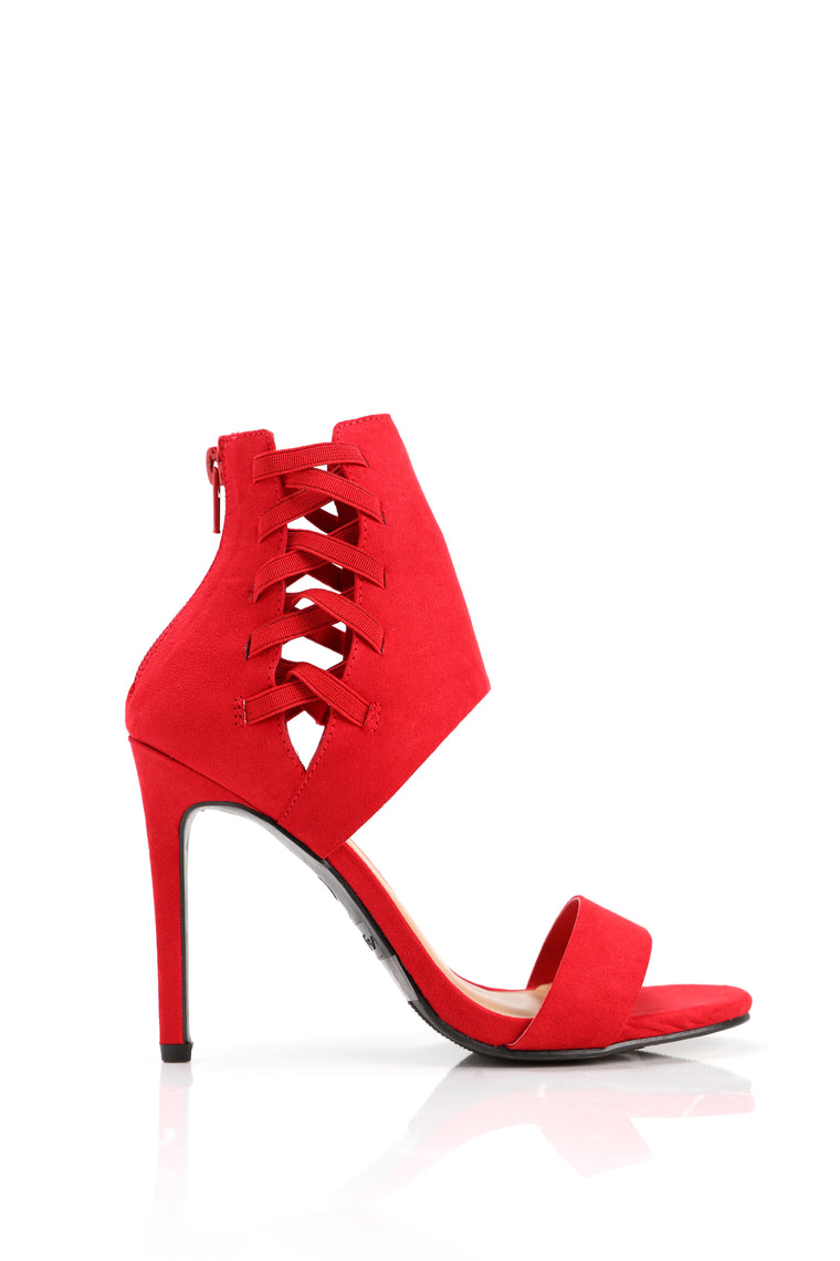 fashion nova red shoes