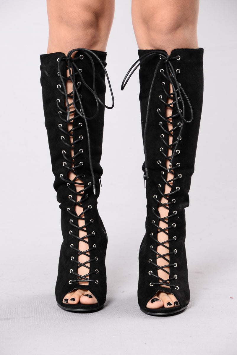 Rank Up Boot - Black | Fashion Nova, Shoes | Fashion Nova