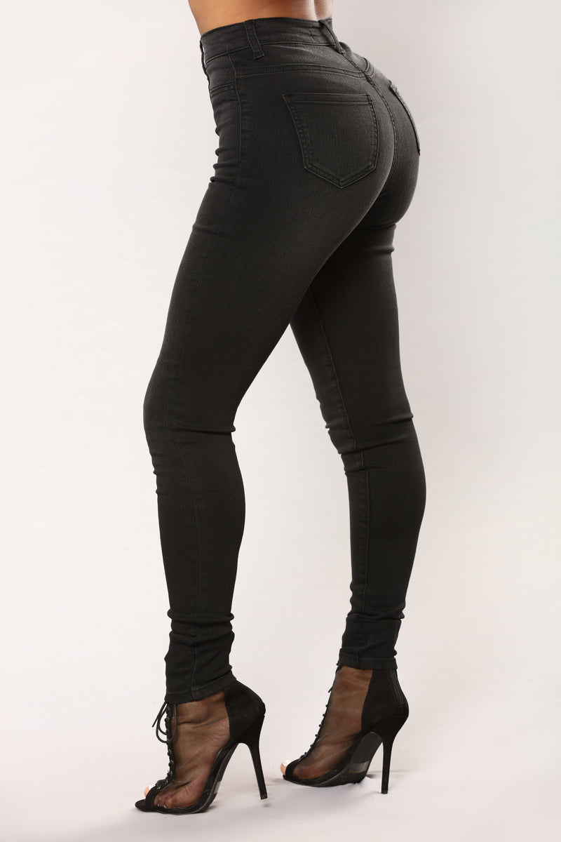 Nagini Skinny Jeans - Black, Jeans | Fashion Nova