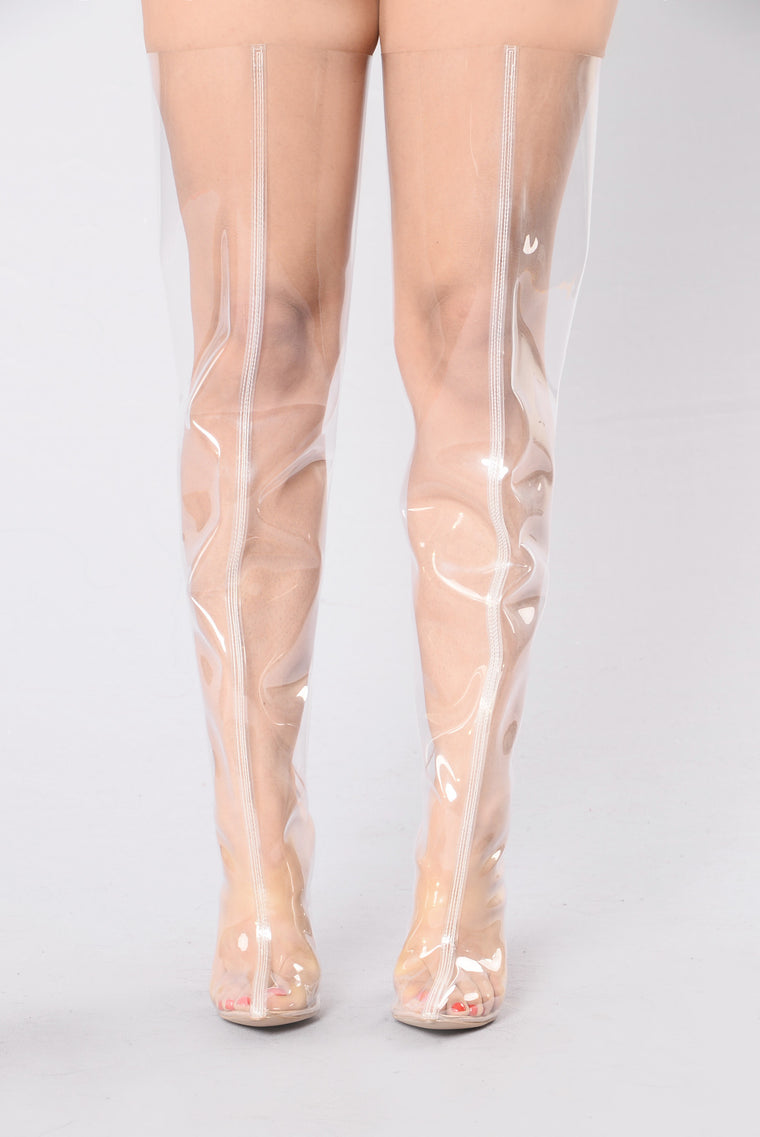 Day And Nite Boot - Transparent, Shoes 