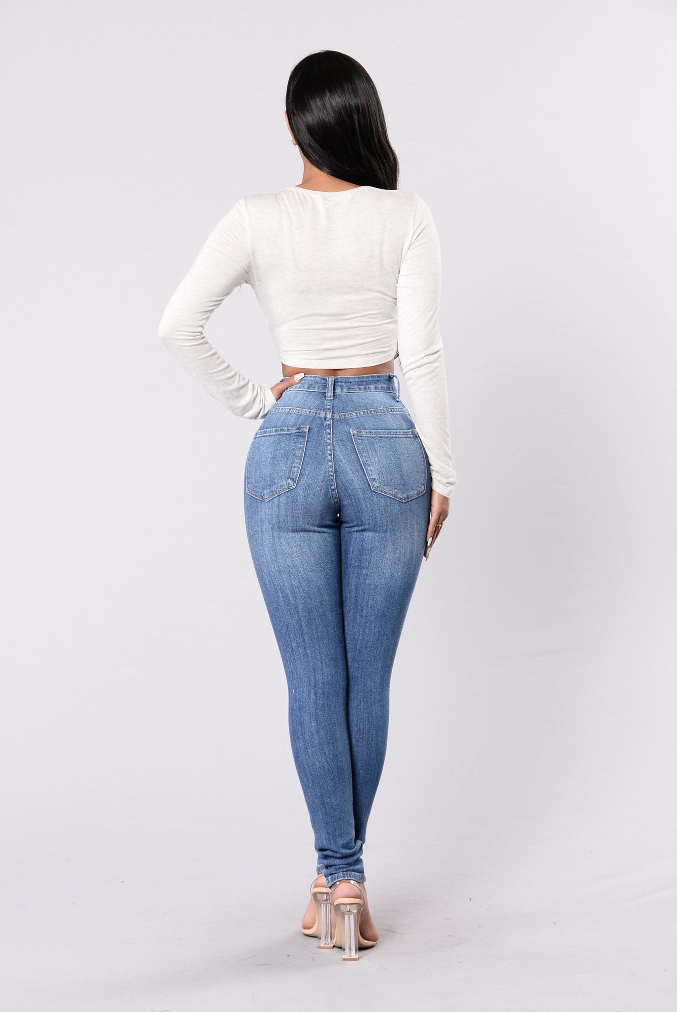 Don't Tempt Me Jeans - Medium Wash – Fashion Nova