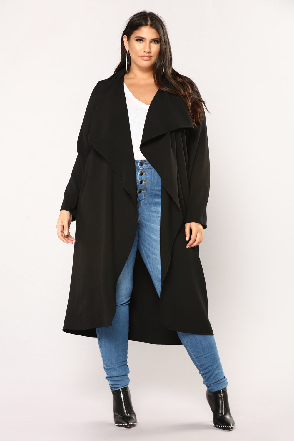 Business Casual Coat - Black