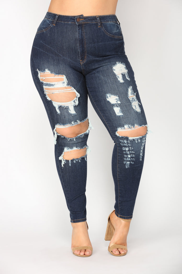 Malli Skinny Jeans - Dark Denim