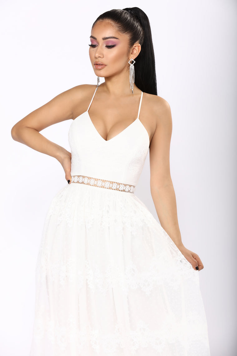 fashion nova white party dresses