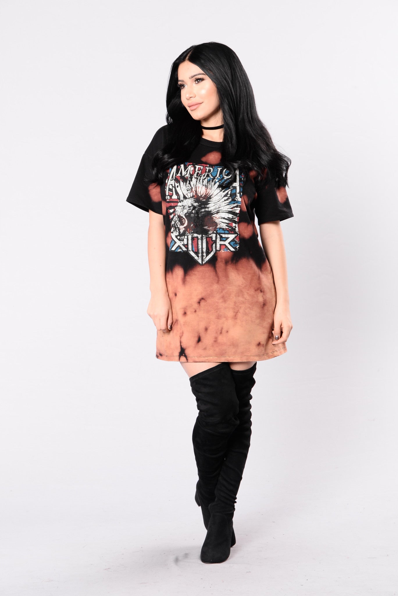  Rock N Roll Dress Black