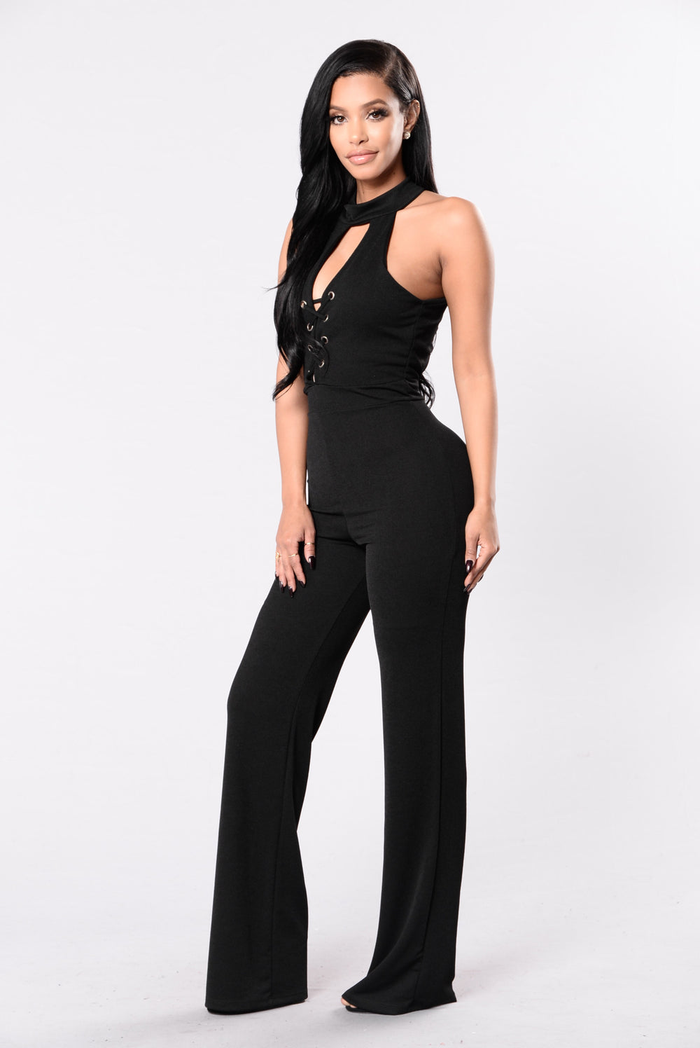 Toxic Love Jumpsuit - Black