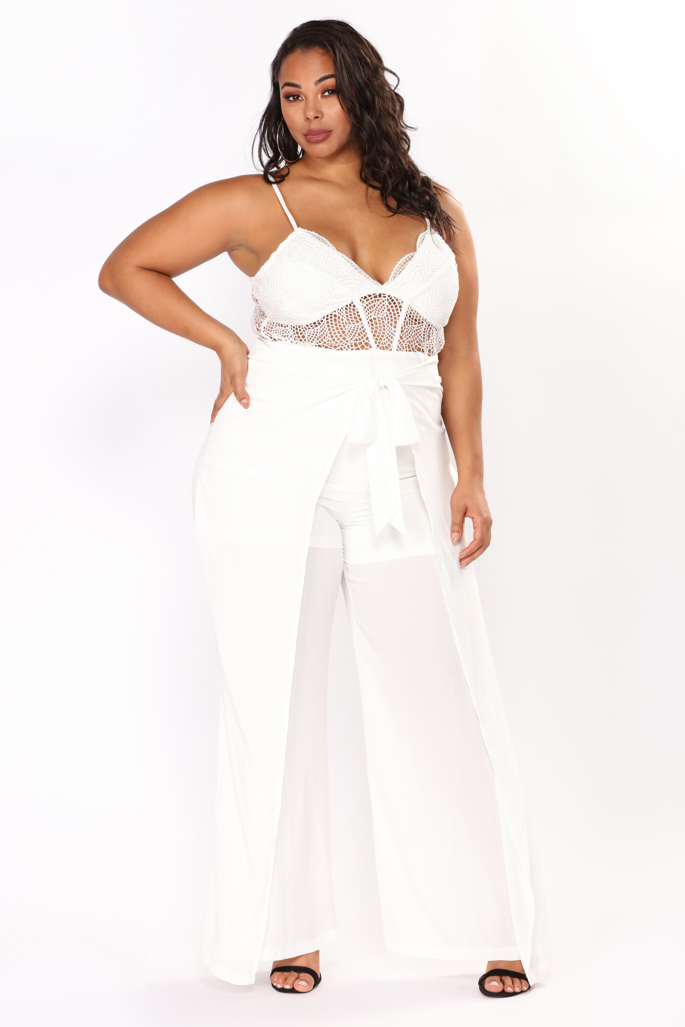 Love Exchange Jumpsuit - White – Fashion Nova