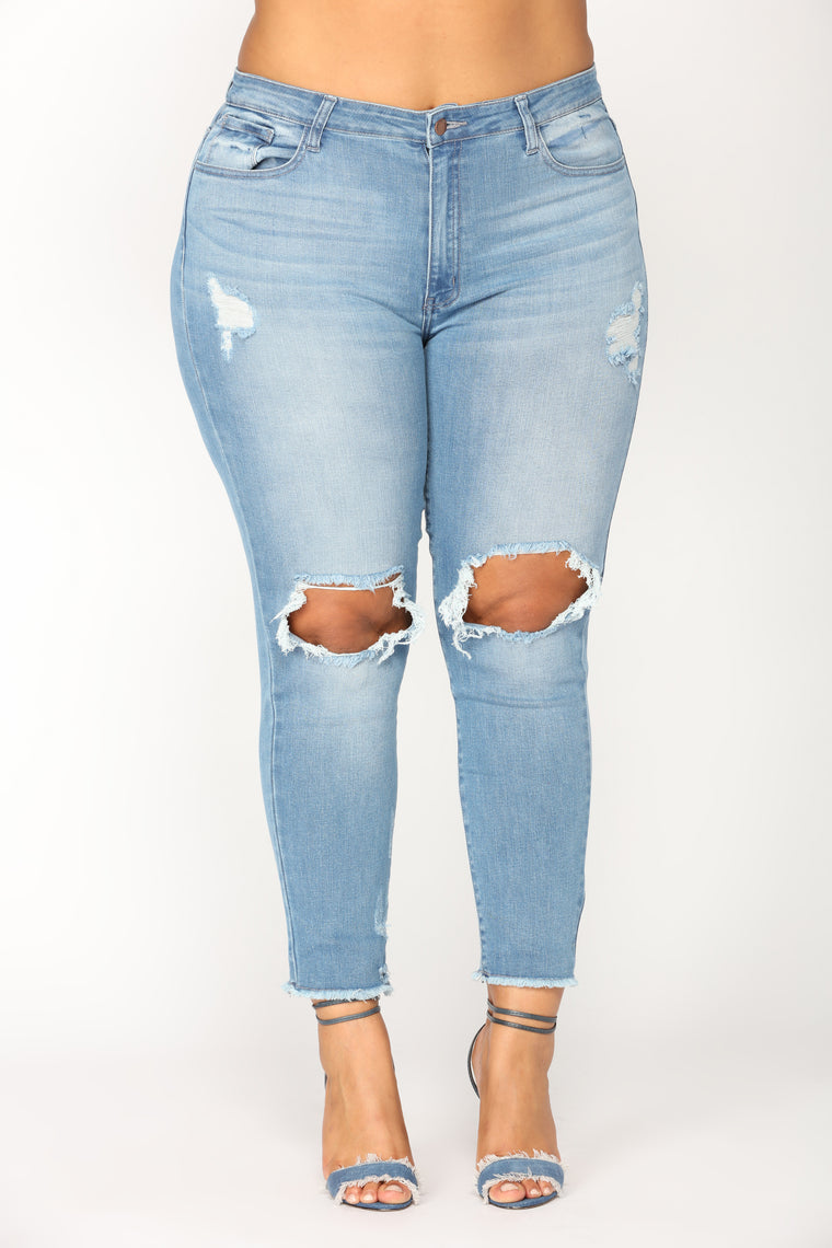 Naya Skinny Jeans - Light Denim – Fashion Nova