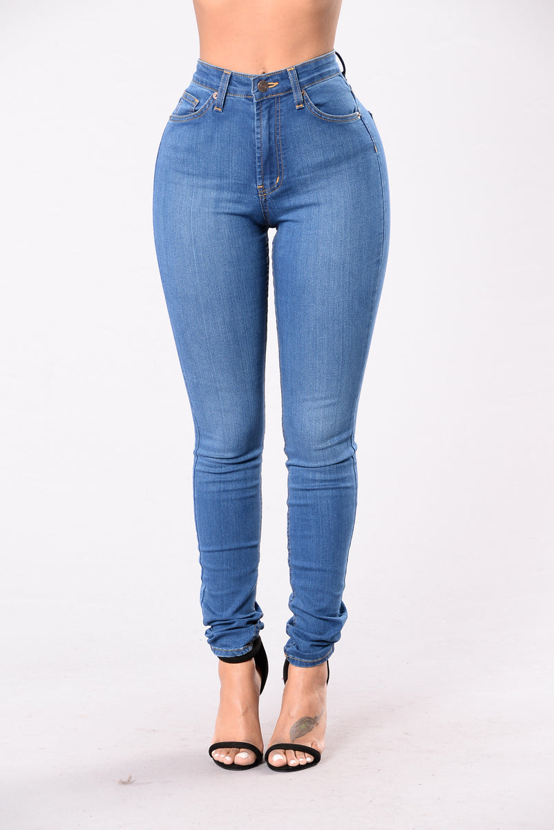 Game Changer Jeans - Medium Wash | Fashion Nova, Jeans | Fashion Nova