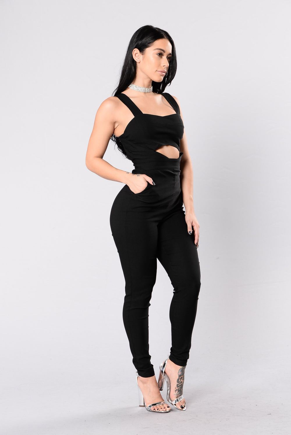 Queen Of Kings Jumpsuit - Black