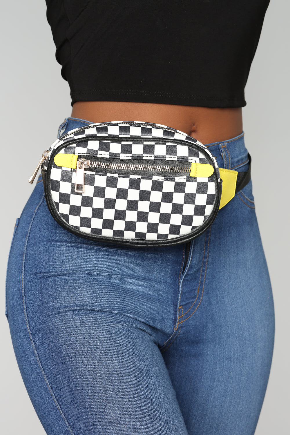 Check Up On It Fanny Pack - Yellow
