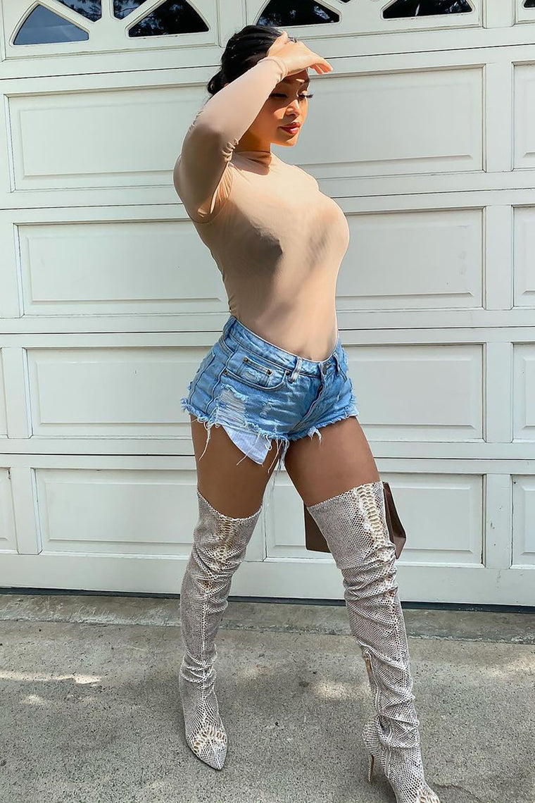 crystal boots fashion nova