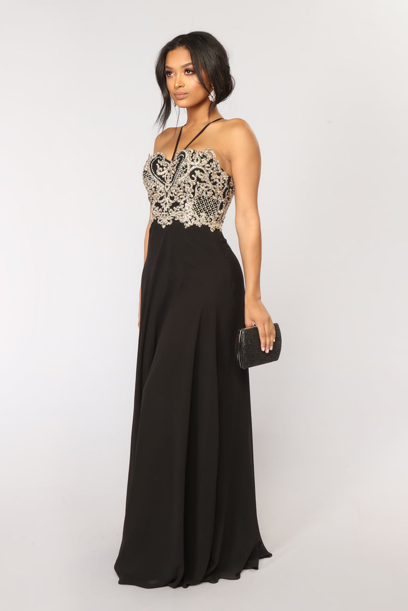 Noble Beaded Dress - Black | Fashion Nova, Dresses | Fashion Nova