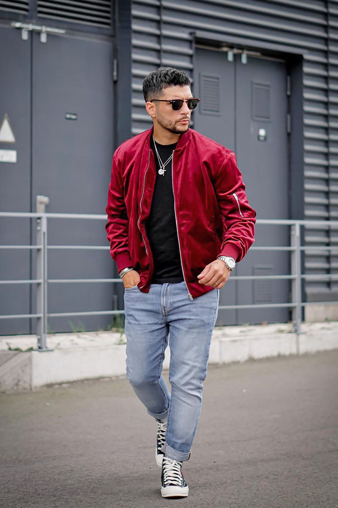 Mason Velour Bomber Jacket - Burgundy Fashion Nova, Mens Jackets | Fashion Nova