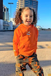 Mini Stole Your Toys Oversized Hoodie - Orange