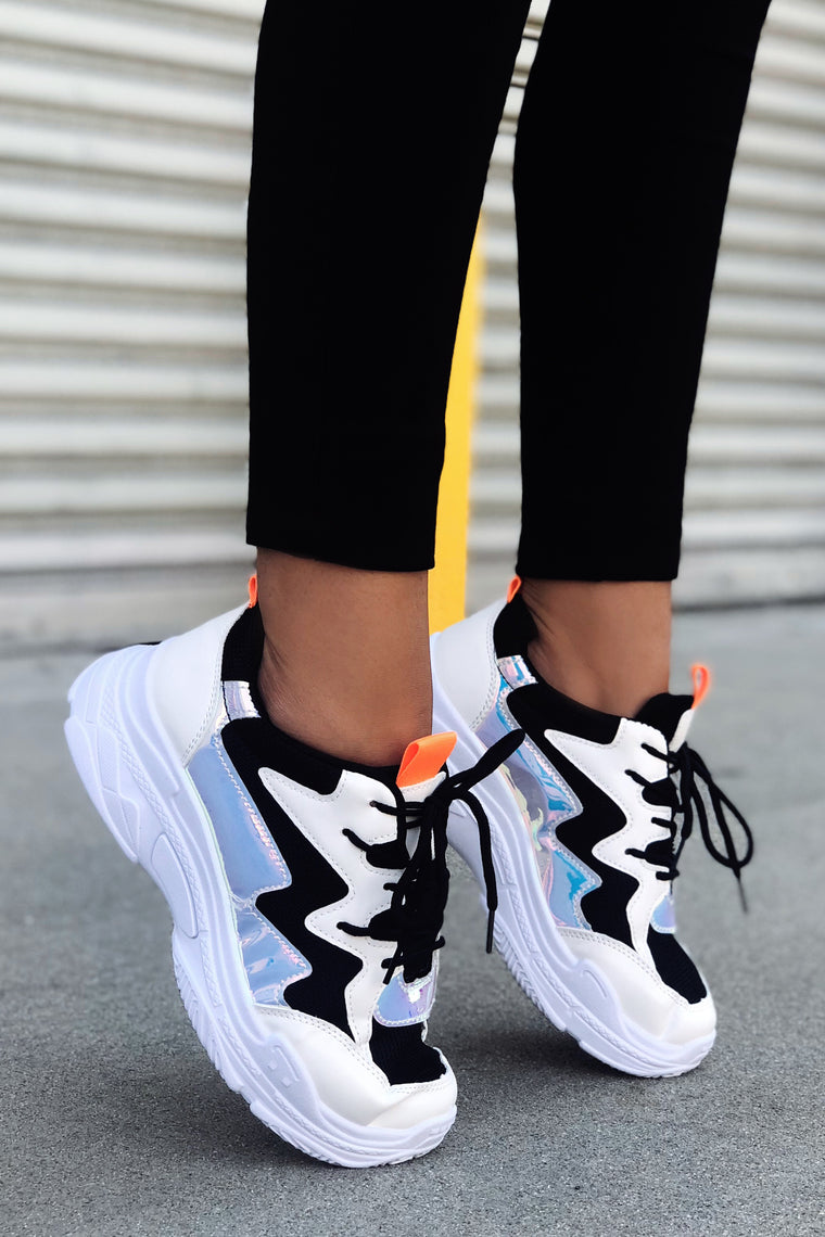 fashion nova white sneakers