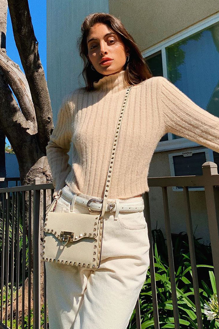 cropped knit