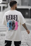 Rebel Short Sleeve Tee - Beige