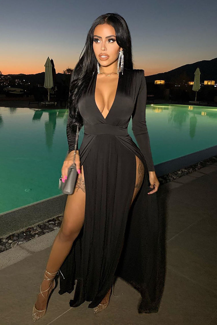 Spree Dress - Black, Dresses | Fashion Nova