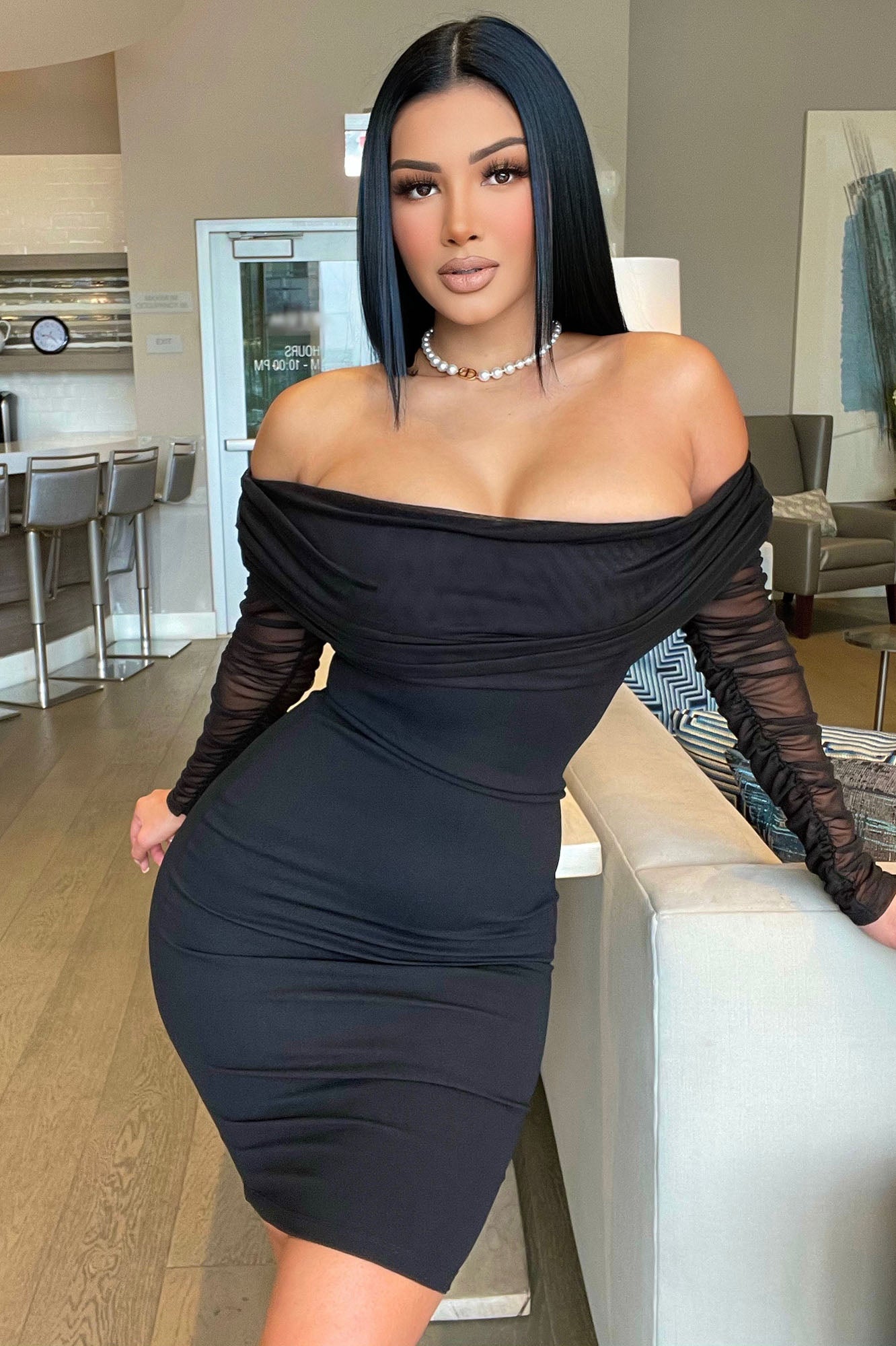 Take Me On A Dinner Date Dress - Black | Fashion Nova