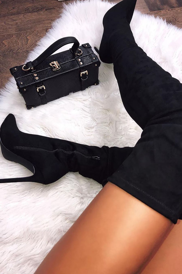 fashion nova over the knee boots