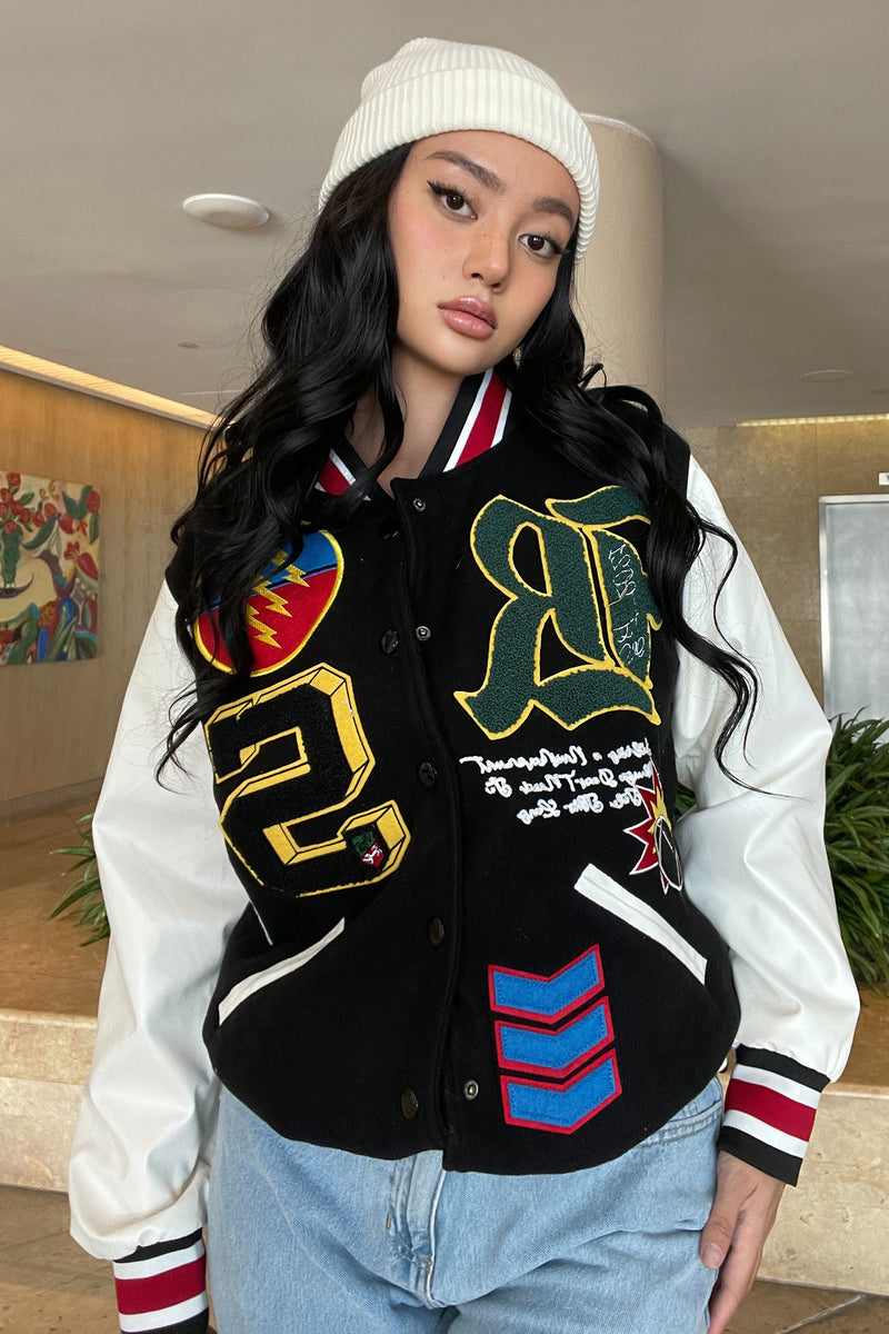 Winning Game Varsity Jacket - Black | Fashion Nova, Jackets & Coats |  Fashion Nova