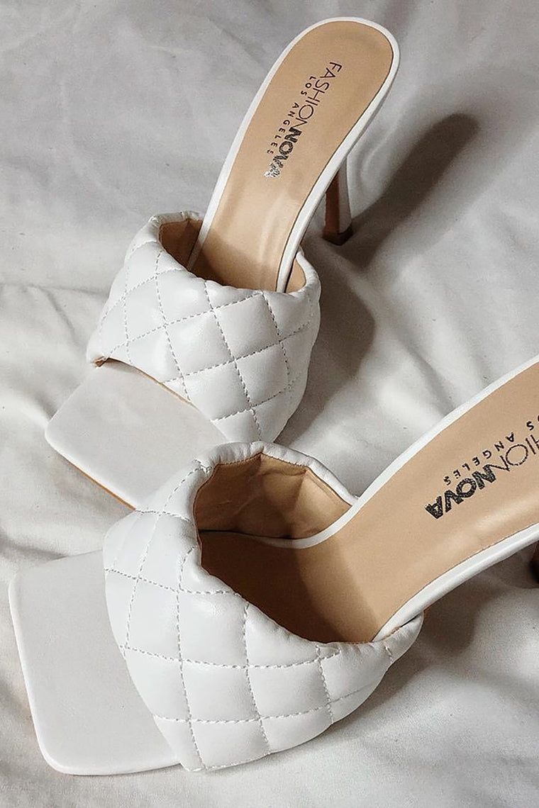 white heels fashion nova