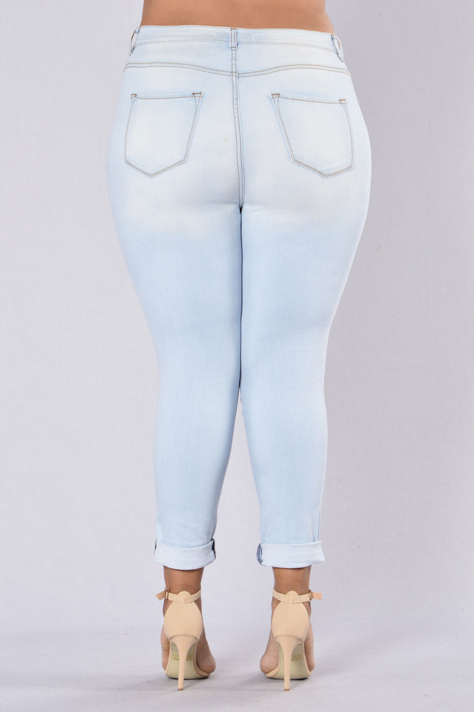 Beach Bum Jeans - Light Blue