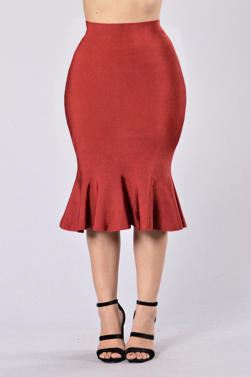 Chime Skirt - Burgundy | Fashion Nova, Skirts | Fashion Nova