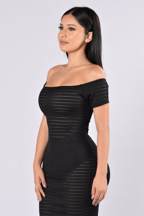  Date  Night Dress  Black 