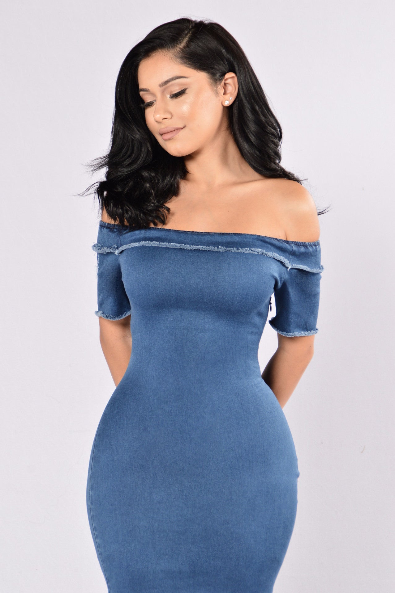 Double Dutch Dress - Dark Denim