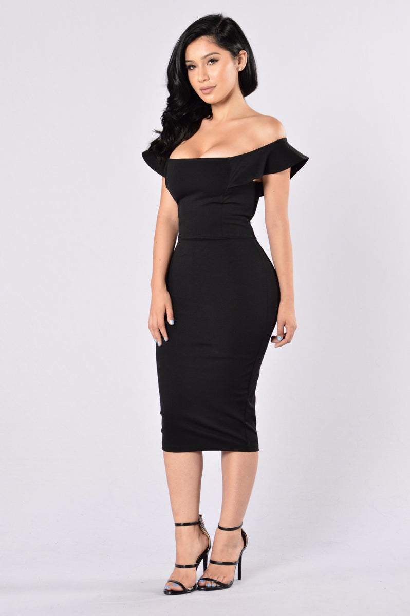 Get On My Level Dress - Black, Dresses | Fashion Nova