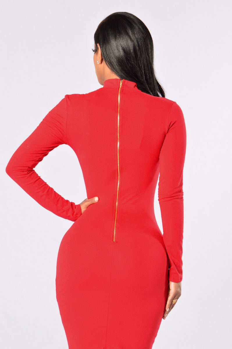 Candid Dress - Red, Dresses | Fashion Nova