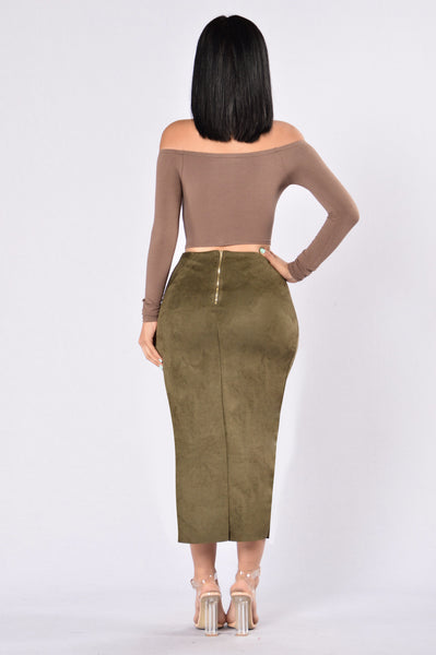 Scandalous Skirt - Olive | Fashion Nova