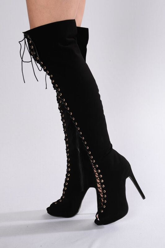 black booties fashion nova