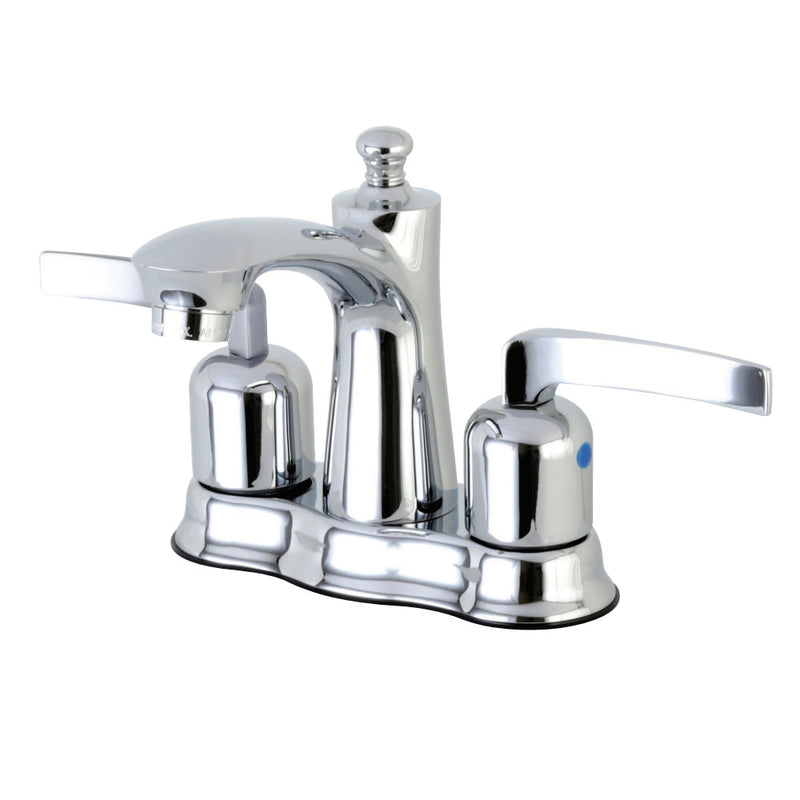 Kingston Brass FB7611EFL 4 in. Centerset Bathroom Faucet, Polished Chrome - BNGBath
