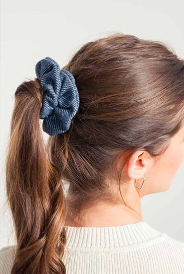 SCRUNCHIE JEANS RIGENERATO LICIA