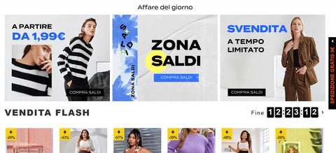 Fast fashion e-commerce