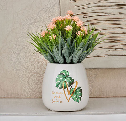 chic ceramic vase for elegent decoration of home wedding centerpices party decor cafe office