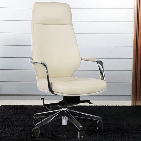 Julian High-Back PVC Leather Executive Office Chair