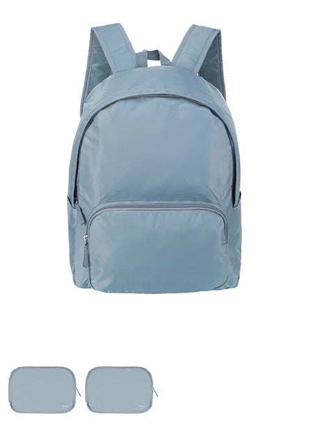 miniso blue backpack