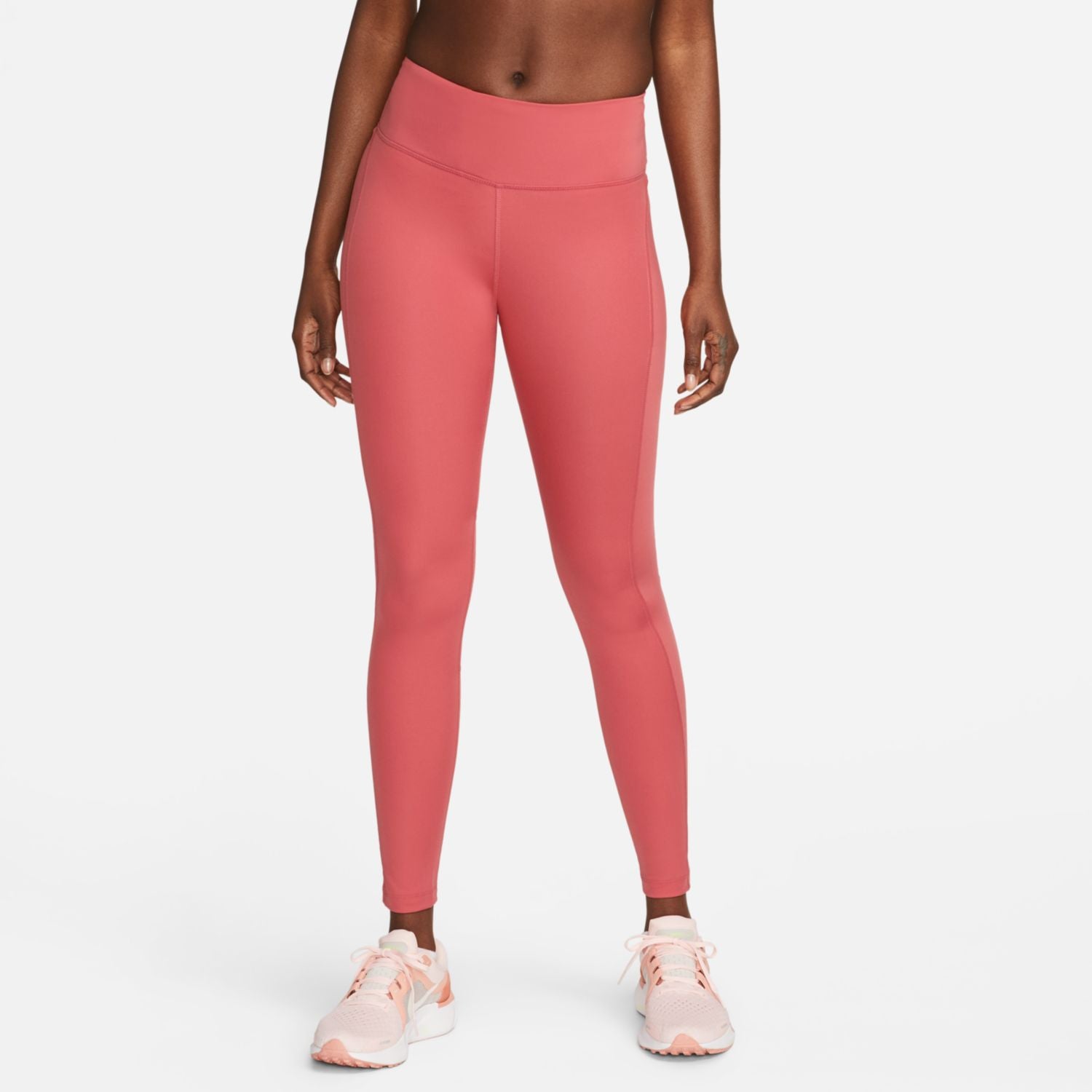 Nike, Pants & Jumpsuits, Nwt Nike Fast Womens Midrise Crop Running  Leggings Mesh Cz9238 0 Black M