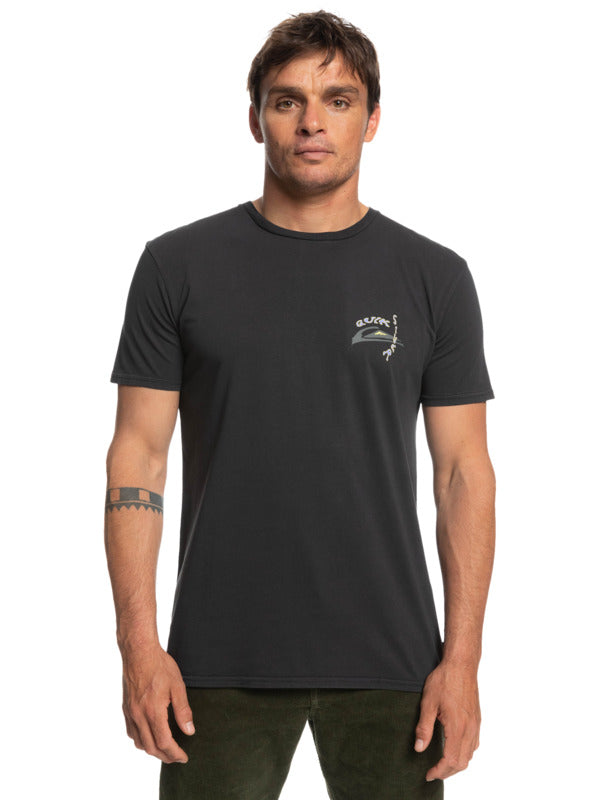 QUIKSILVER ISLANDTIME EQYZT07161-KVJ0 T-SHIRT SHORT SLEEVE (M) | Sonee  Sports