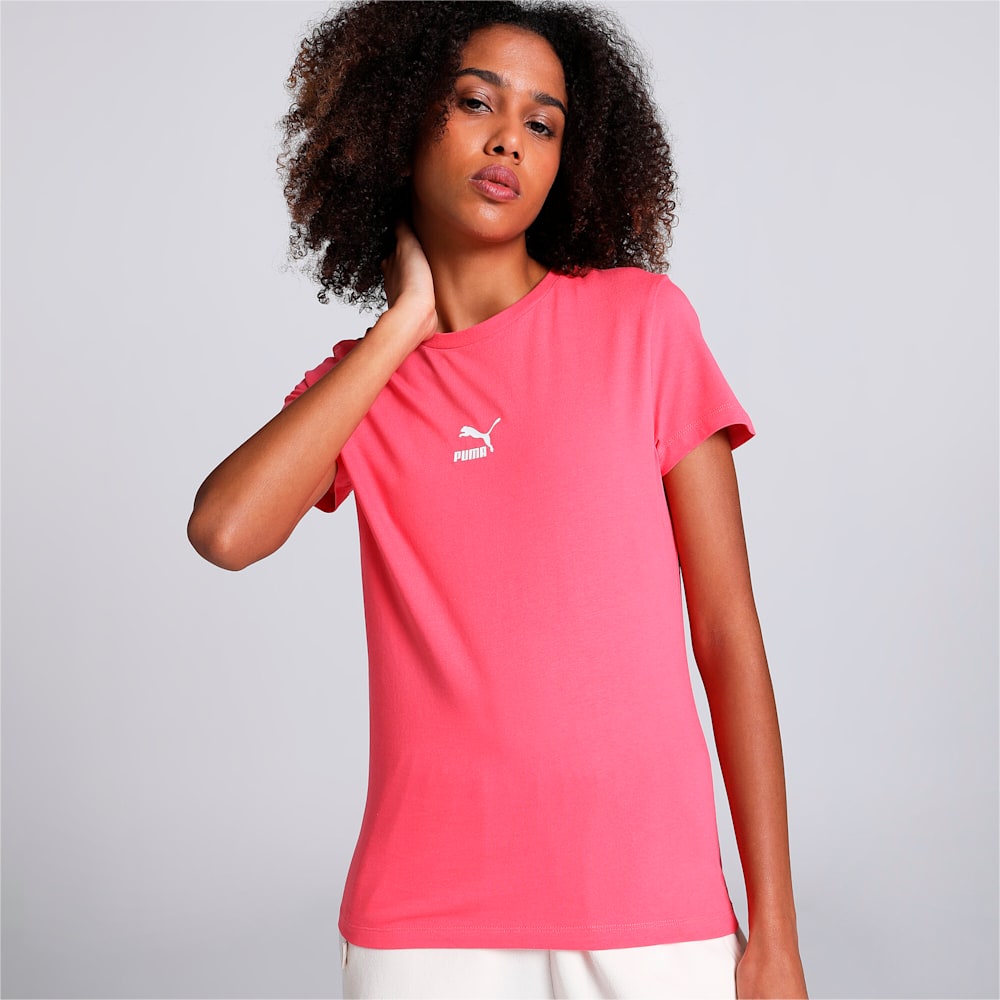 DUST | (W) 67406366 T-SHIRT HER ROSE SHORT Sports PUMA SLIM SLEEVE Sonee